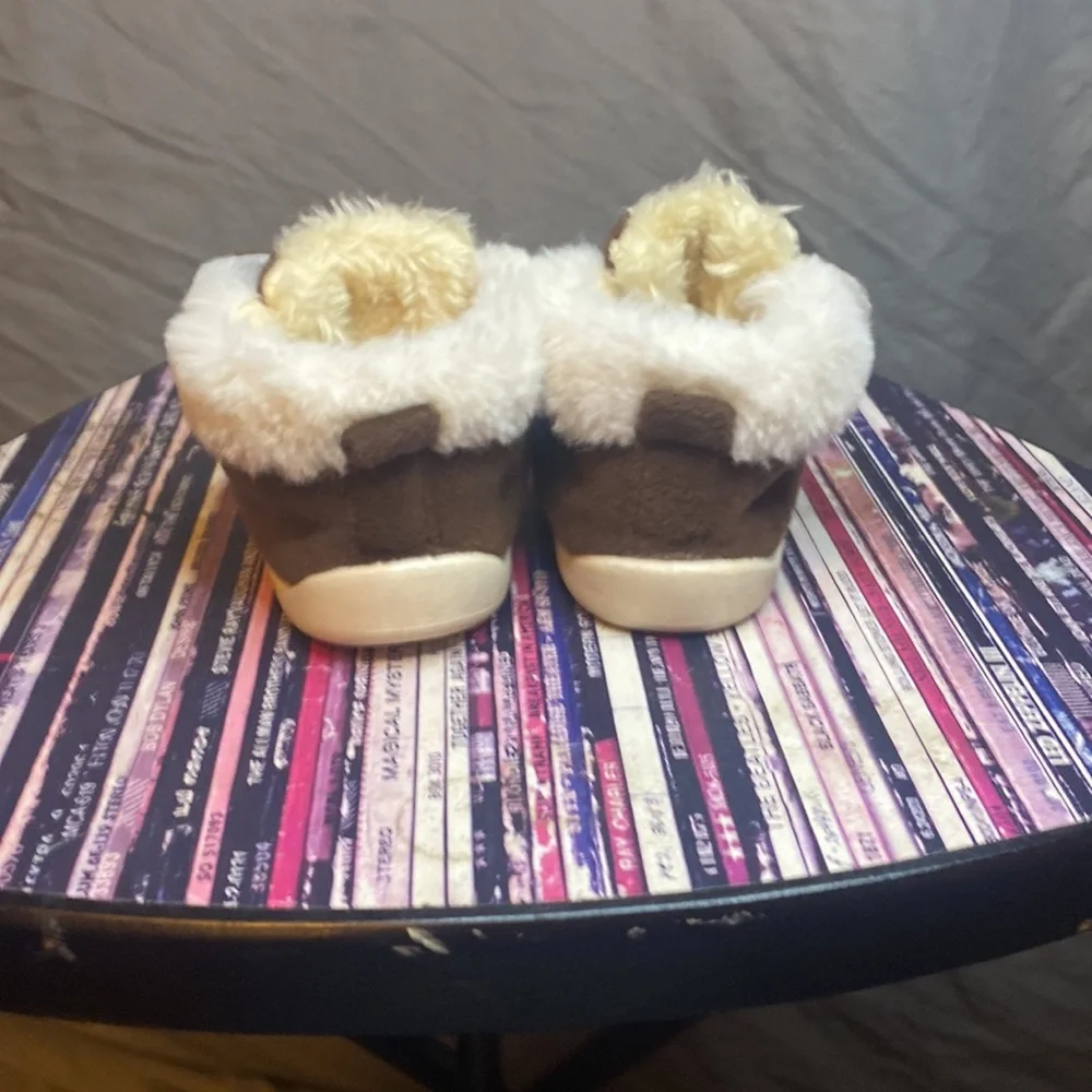 Warm baby moccasins